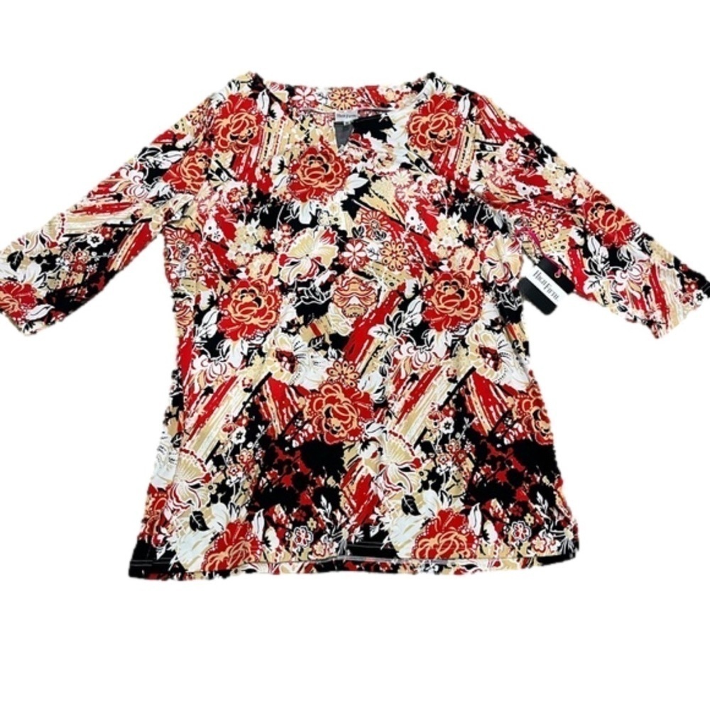 XL high fifth colorful top
